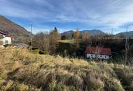 Schöner Ausblick in die Berge - Hanglage !