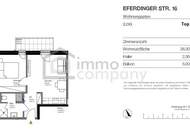 Moderne 2-Zimmer-Wohnung, ca. 38 m² – ideal zur Anlage oder Eigennutzung