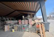 Betriebsgelände mit Halle in Untersiebenbrunn