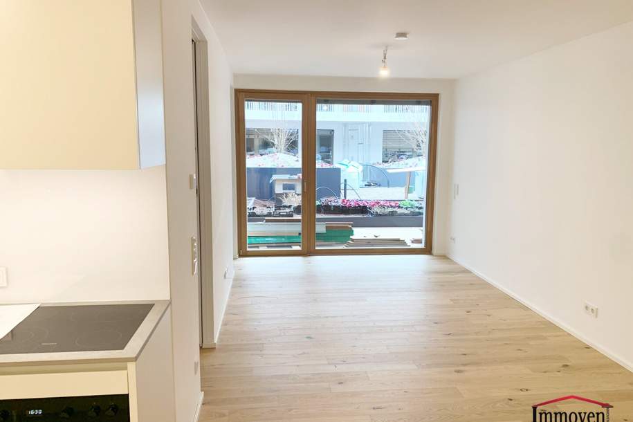TOPLAGE und ERSTBEZUG: Hofseitige, moderne 2-Zimmerwohnung mit großer Loggia!, Wohnung-miete, 1.599,00,€, 1070 Wien 7., Neubau