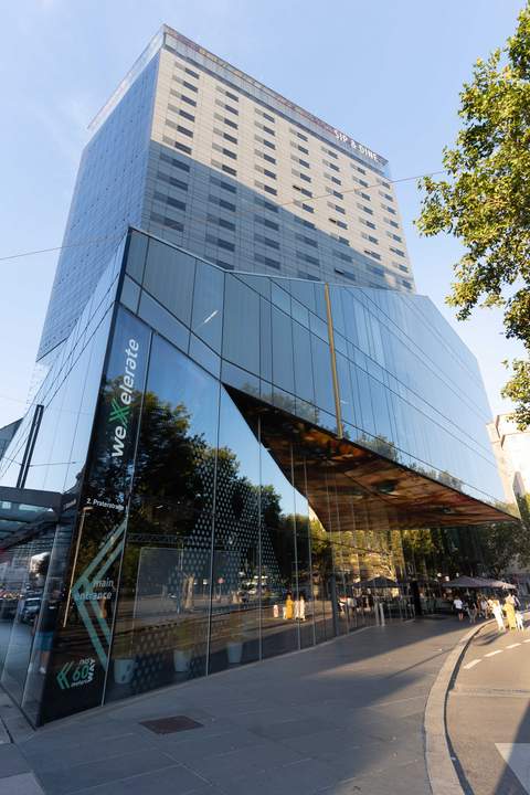 Voll ausgestattete Büroflächen im weXelerate