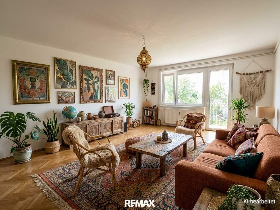 Ruhige zentral gelegene 3 Zimmer Wohnung