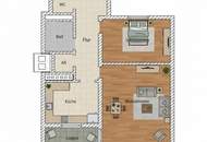 Moderne komplettsanierte 2-Zimmerwohnung am Murufer