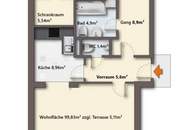 Moderne 3 Zimmer Wohnung