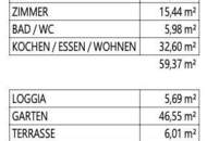 TOP EW02 - NEUBAUPROJEKT ITTER - 2 Zi-Wohnung mit Garten zu kaufen!
