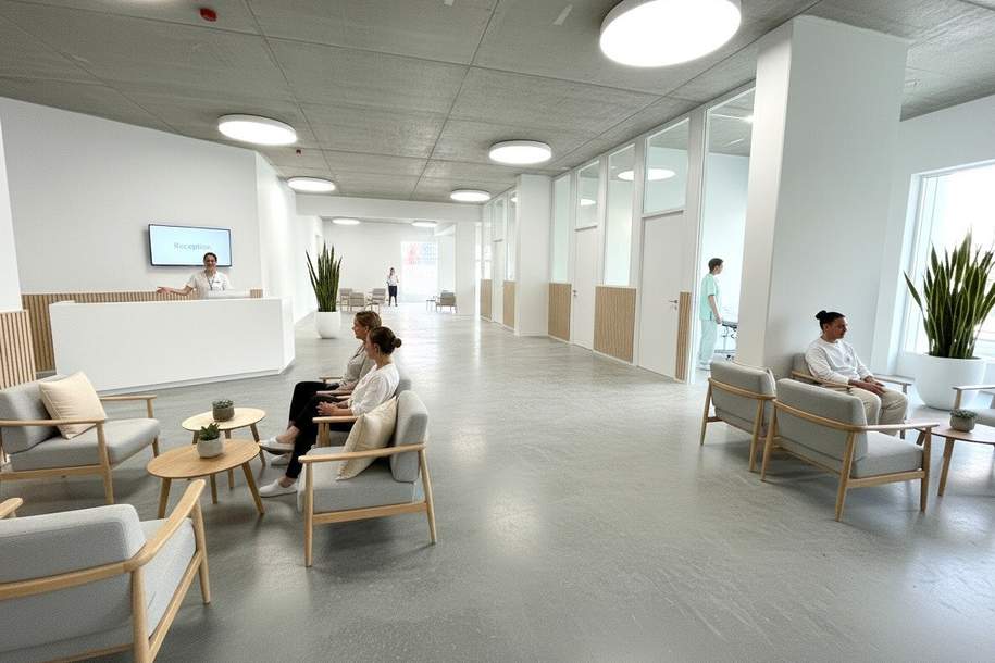 ## Ihre PRAXIS im Herzen des NORDBAHNVIERTELS ##, Gewerbeobjekt-legalform.mietkauf, 4.182,€, 1020 Wien 2., Leopoldstadt