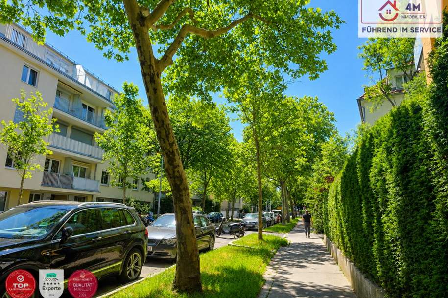 Preisreduzierung!!Wohnen im Grünen! Charmante Balkonwohnung in Top Lage von Hietzing, Wohnung-kauf, 455.000,€, 1130 Wien 13., Hietzing