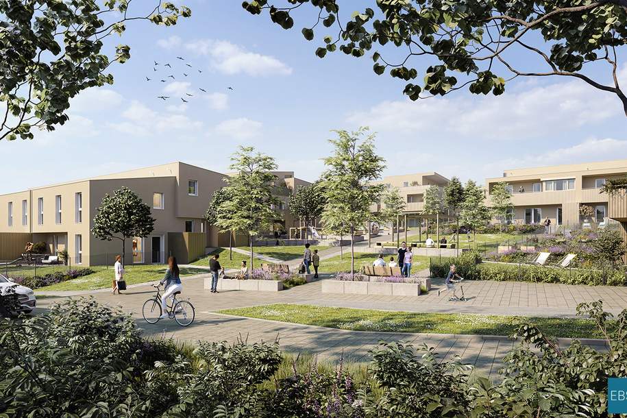 Großzügiges Reihenhaus mit Garten / Top 6-6, Haus-miete, 1.629,00,€, 7100 Neusiedl am See