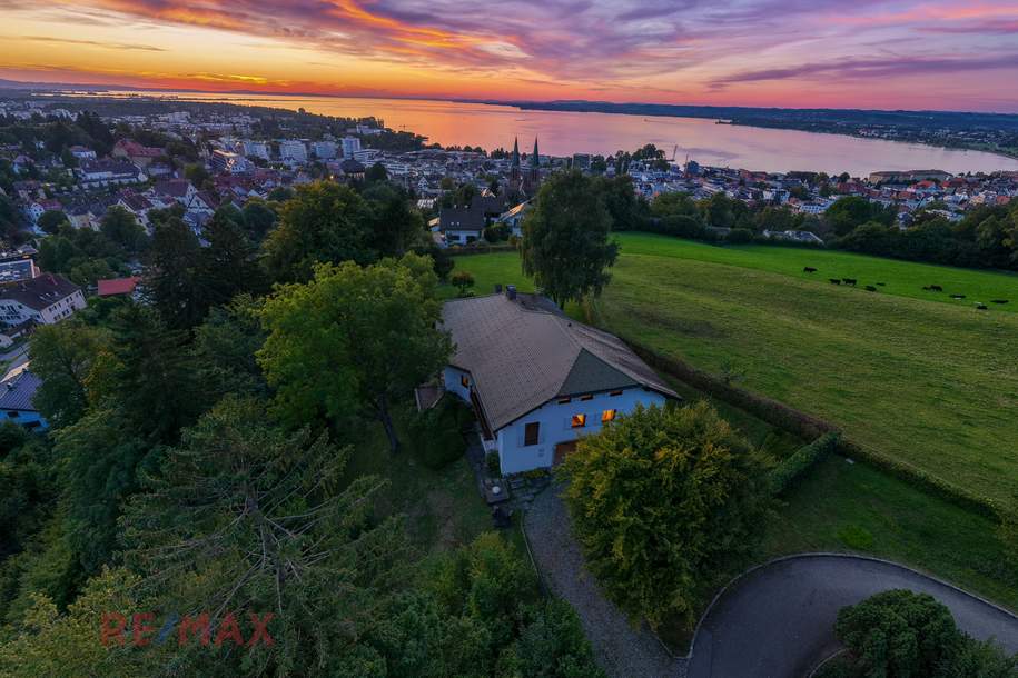Prachtvolle Villa in Bregenz mit unverbaubarem Blick über den Bodensee, Haus-kauf, 6900 Bregenz