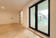 Altbau-Chic im Dachgeschoss | 3-Zimmer Balkonwohnung mit Klimaanlage und Fußbodenheizung