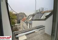 3 Zimmer - DG-Maisonette mit Terrasse - Nähe Kutschkermarkt