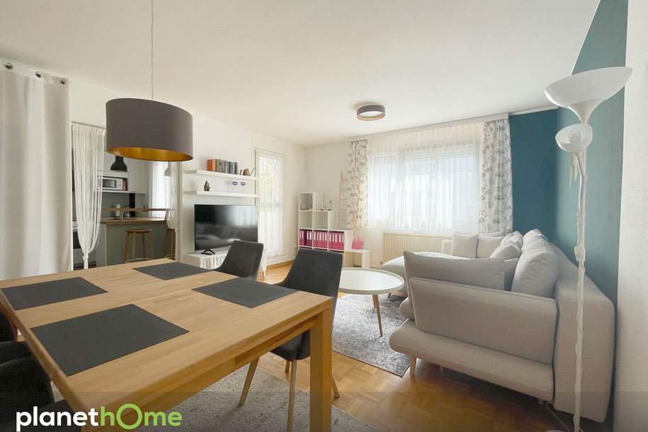 Wohlfühlen im grünen Hetzendorf: 2-Zimmer-Wohnung mit Loggia, Wohnung-kauf, 298.000,€, 1120 Wien 12., Meidling