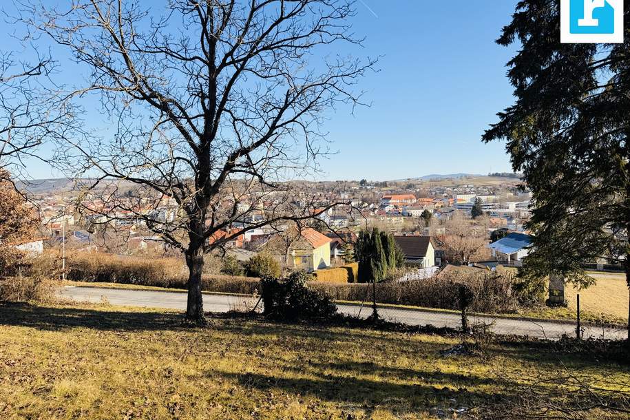 Sonnige Hanglage mit Weitblick – Baugrundstück in Pinkafeld mit Südost-Fernsicht, Grund und Boden-kauf, 89.000,€, 7423 Oberwart