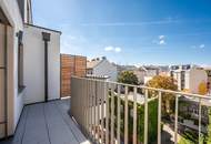 ASG IV-Qualitatives Wohnen in urbaner Lage: hochwertiger 2-Zimmer ERSTBEZUG mit TERRASSE! Provisionsfrei!