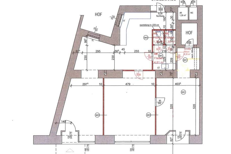 Weinlokal als Investitionsmöglichkeit für Anleger mit ca. 5 % Rendite, Gewerbeobjekt-kauf, 379.000,€, 1060 Wien 6., Mariahilf