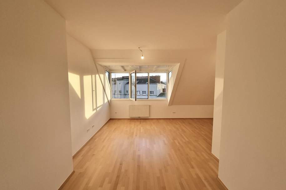 Nähe U1 | Klimatisierte Dachgeschosswohnung mit tollem Wienblick | Tiefgarage, Wohnung-kauf, 199.000,€, 1100 Wien 10., Favoriten