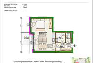Blumengasse - 1 Zimmer Wohnung mit Balkon | Neubau - Zweitbezug | Klimaanlage | Einbauküche | zzgl. Tiefgaragenstellplatz | Top C11 - ab 1. November 2026