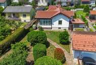BUNGALOW MIT GROSSEM GARTEN IN RUHELAGE, HAUSMANNSTÄTTEN