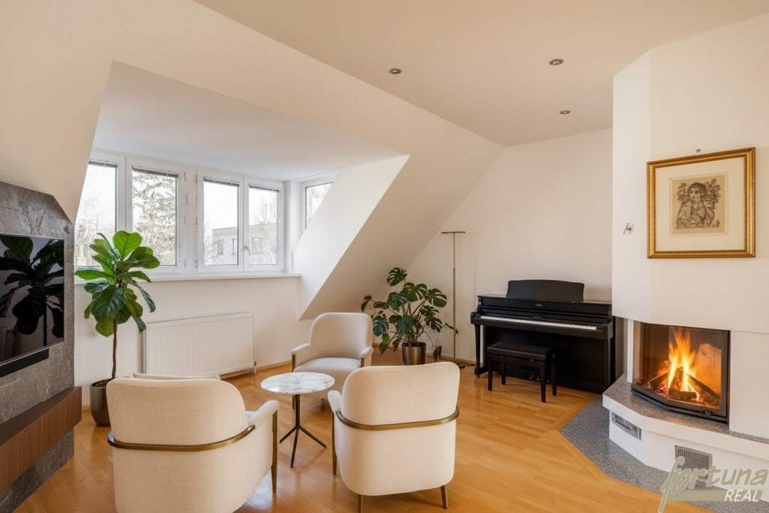 Exklusive Dachterrassen- Residenz in Hietzing, Panoramablick, Pool & Sauna