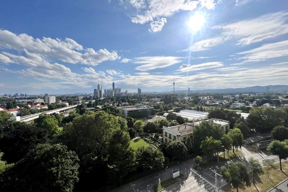 U-Bahn U1 Kagran - Sauna - Loggia - Fitnessraum - Deckenkühlung - Pool am Dach, Wohnung-miete, 2.323,84,€, 1220 Wien 22., Donaustadt