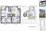 Exklusives -Penthouse mit 225 m² // 360° Panorama //5-Zimmer // 2 Garagenplätzen & direktem Liftzugang // Whirlpool-Genehmigung