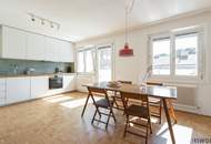 TERRASSENWOHNUNG IM DACHGESCHOSS OHNE SCHRÄGEN II 2 TERRASSEN MIT CA. 46m² II KLIMA II MODERNES BAD II 1 GARAGE II NÄHE YPPENPLATZ UND U6 II LETZER STOCK MIT LIFT