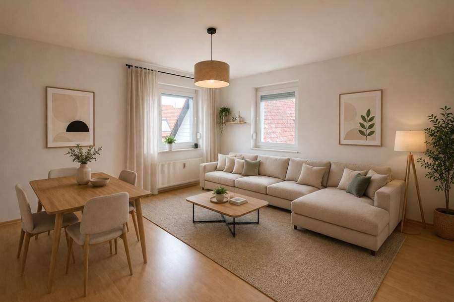 Kompakt. Gemütlich. Zuhause. - Ein-Zimmer-Wohnung in 8053 Graz, Wohnung-miete, 493,71,€, 8053 Graz(Stadt)