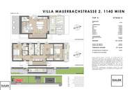 4 Zimmer Maisonette-Wohnung mit großen Terrassen in Grünruhelage – exklusiver Erstbezug ab 9/25 im Projekt Villa Mauerbach2