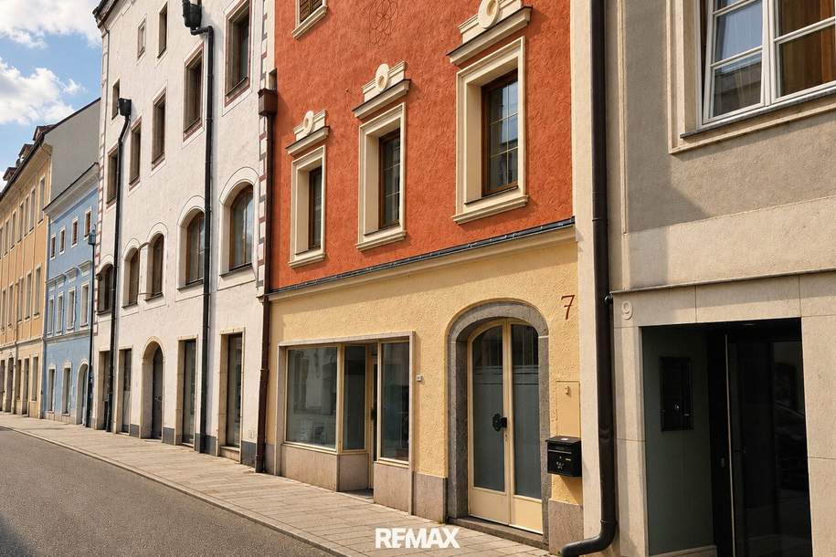 Geschäftslokal im Herzen von Enns – Miete nur € 650,00 all inclusive!, Gewerbeobjekt-miete, 541,66,€, 4470 Linz-Land