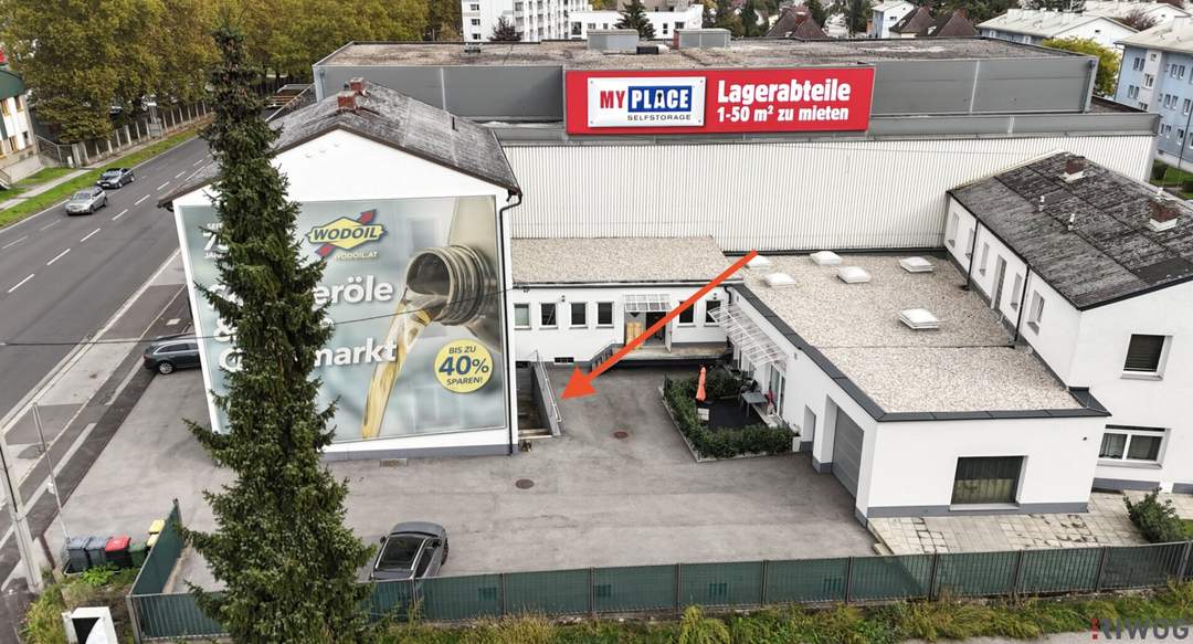 54 m2 Lager in der Unionstraße - Zufahrt bis vor das Lager!