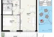 Grün &amp; modern - Idyllische 2-Zimmer-Wohnung in der Green City!