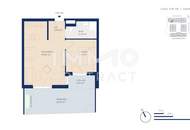 Entzückende 2 Zimmer Wohnung mit Balkon in super Lage! Provisionsfrei