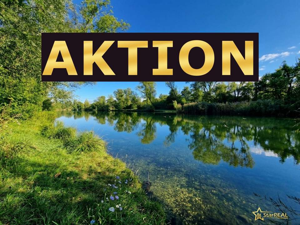 PREIS REDUZIERT! GRUNDSTÜCK IN EINZIGARTIGER LAGE DIREKT AM MÜHLWASSER - NÄHE DONAUSPITAL