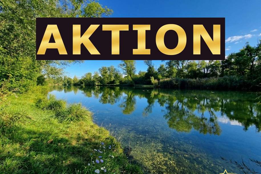 PREIS REDUZIERT! GRUNDSTÜCK IN EINZIGARTIGER LAGE DIREKT AM MÜHLWASSER - NÄHE DONAUSPITAL, Grund und Boden-kauf, 365.000,€, 1220 Wien 22., Donaustadt