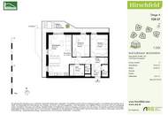 Perfekt aufgeteilte 3.Zimmer-Wohnung mit Blick ins Grüne - Provisionsfreier Erstbezug im grünen "Hirschfeld"