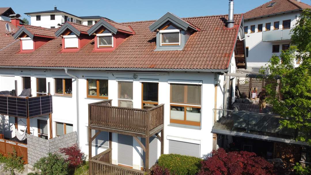Einzigartige linke Seite Reihenhaus mit 40 qm Aussichtsterasse auf Bergheim/Salzburg!