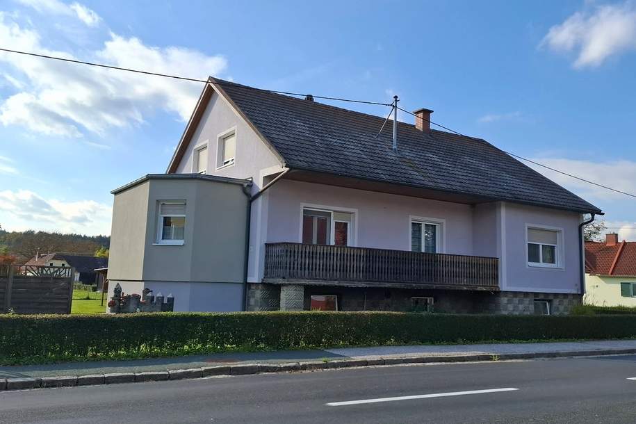 Einfamilienhaus mit neuer Pelletsheizung, Einliegerwohnung und Pool (Provisionsfrei), Haus-kauf, 264.000,€, 8293 Hartberg-Fürstenfeld
