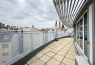 Grandiose Dachgeschosswohnung mit 2 großen Terrassen und außergewöhnlichem Grundriss!