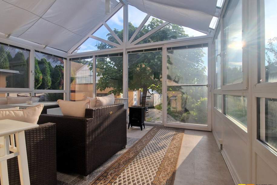 Gepflegtes Einfamilienhaus mit großem Garten/Eigengrund, kein Baurecht, Haus-kauf, 545.000,€, 1210 Wien 21., Floridsdorf