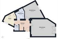 Modernisierte 2-Zimmer-Wohnung mit Tiefgaragenplatz – sofort verfügbar