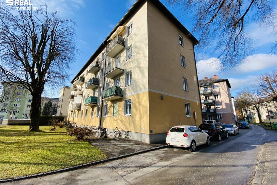 Vermietete 3-Zimmer-Wohnung nahe Zentrum Herrnau und Salzach, Wohnung-kauf, 299.500,€, 5020 Salzburg(Stadt)