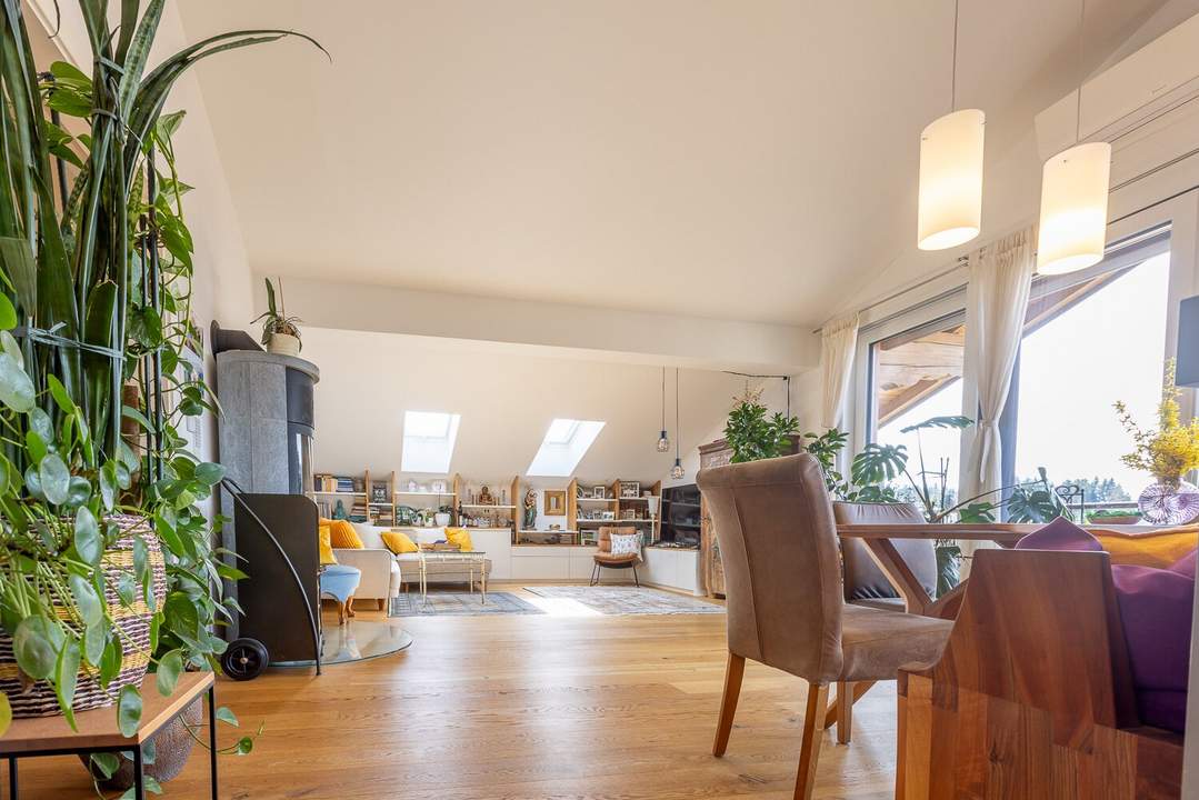 Exklusives Penthouse am Irrsee mit traumhaften Ausblick inkl. Seeblick - Über den Dächern von Zell am Moos