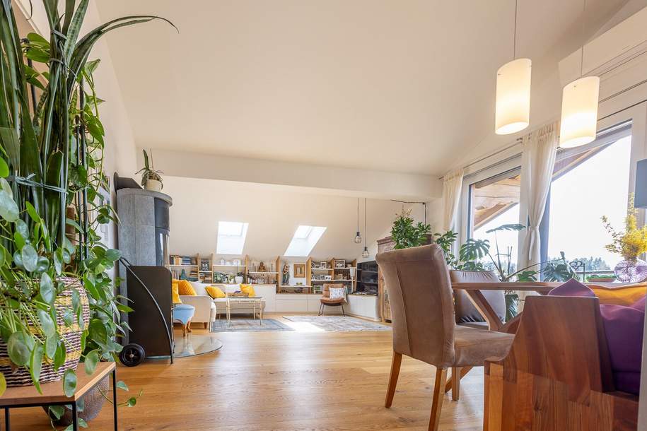 Exklusives Penthouse am Irrsee mit traumhaften Ausblick inkl. Seeblick - Über den Dächern von Zell am Moos, Wohnung-kauf, 890.000,€, 5310 Vöcklabruck