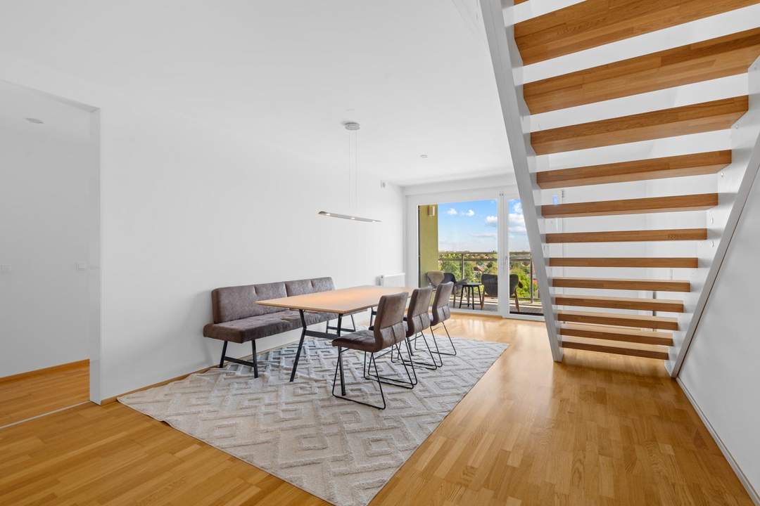 "Level up – Dachgeschoss-Maisonette"