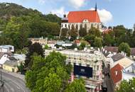 DACHGESCHOSSWOHNUNG MIT TRAUMBLICK II 32M² BAKON/TERRASSE II PRESTIGE UND ELEGANZ II WOHNEN IM DENKMALGESCHÜTZEM MÖDLINGER STADTJUWEL II FUSSGÄNGERZONE