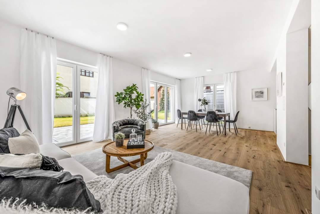 MODERNES ECK-REIHENHAUS IN HERRLICHER RUHELAGE ST.PÖLTENS