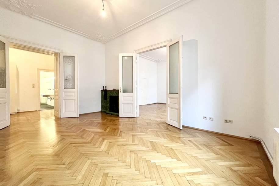 Elegante Stilaltbauwohnung am Fleischmarkt - Eleganz und Komfort im Herzen Wiens, Wohnung-miete, 2.000,00,€, 1010 Wien 1., Innere Stadt
