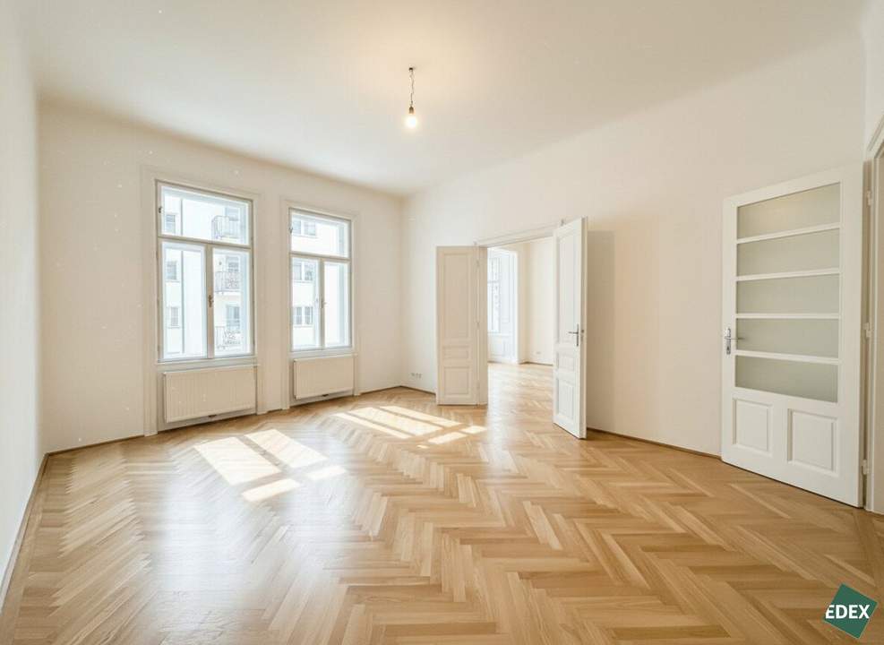 Traumhafte 4-Zimmer Altbauwohnung mit Loggia in zentraler Lage des 8. Bezirks