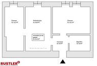Ruhige 3-Zimmer-Wohnung in der Königshoferstraße
