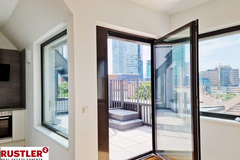 Extravagant - Dachterrasse - Wienblick, Wohnung-miete, 1.199,44,€, 1100 Wien 10., Favoriten